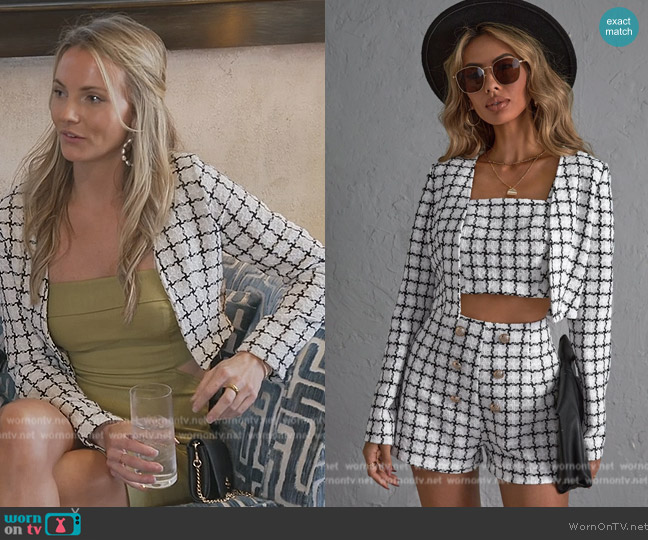 Shein Open Front Jacket worn by Taylor Ann Green on Southern Charm