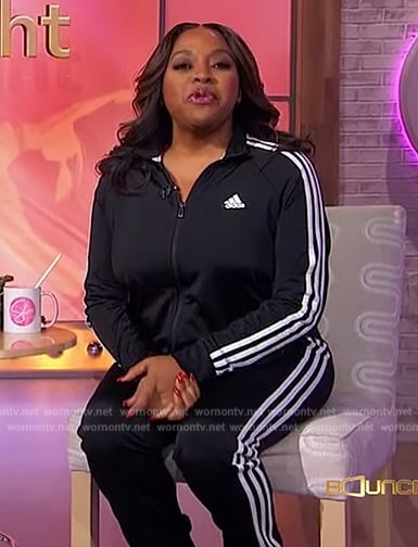 Sherri’s black Adidas tracksuit on Sherri