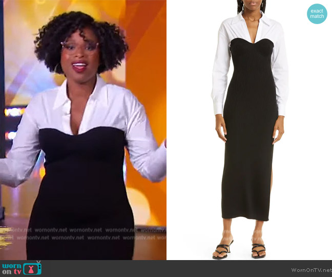 Staud Hazel Dress worn by Jennifer Hudson on The Jennifer Hudson Show