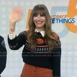 Steffy Degreff’s Halloween sweater on Today