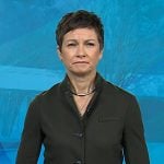 Stephanie’s dark green jacket on Today