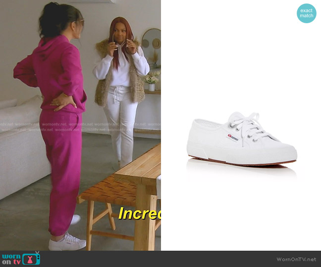 Superga 2750 Cotu Classic Sneakers worn by Crystal Kung Minkoff on The Real Housewives of Beverly Hills