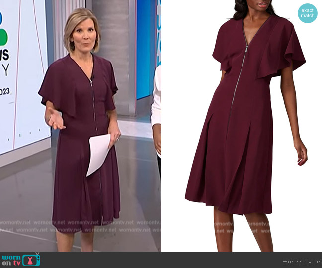Ted Baker Kasiane Dress worn by Kate Snow on NBC News Daily