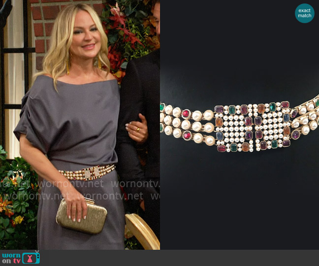 Vintage worn by Sharon Newman (Sharon Case) on The Young and the Restless