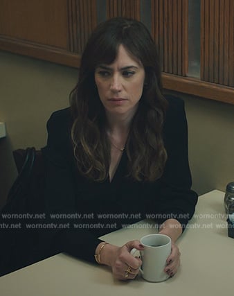 Wendy’s earrings and bracelet on Billions