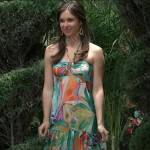 Willow’s floral dress at Nina and Sonny’s wedding on General Hospital