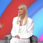 Zanna Roberts’ white blazer and pants on Today