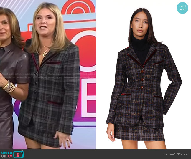 Cara Cara Ross Blazer worn by Jenna Bush Hager on Today