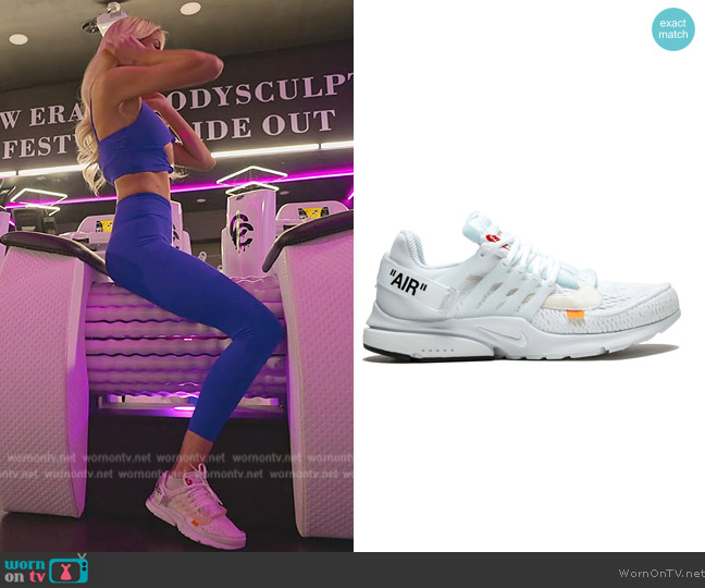 Nike X Off-White The 10 Air Presto Polar Opposites worn by Emma Hernan on Selling Sunset