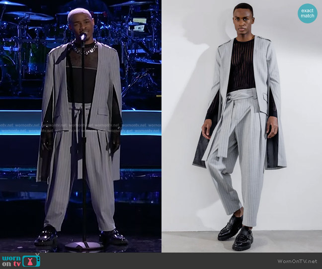 Orttu Roberto Jacket worn by Brandon Montel on The Voice