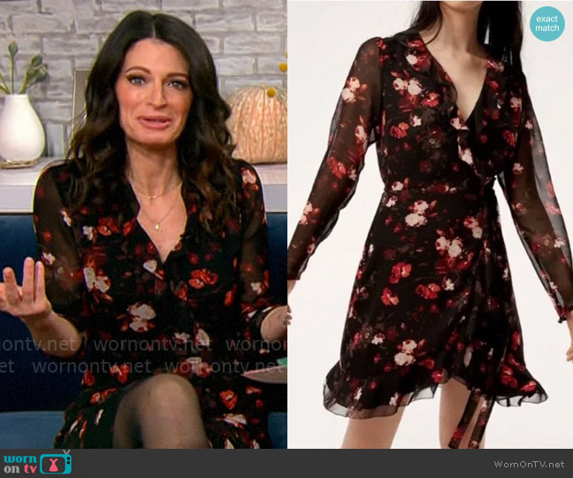 Wilfred Louise Dress worn by Jackie Burns on CBS Mornings
