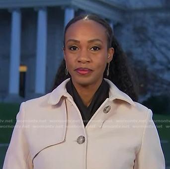 Blayne Alexander’s Ivory coat on Today