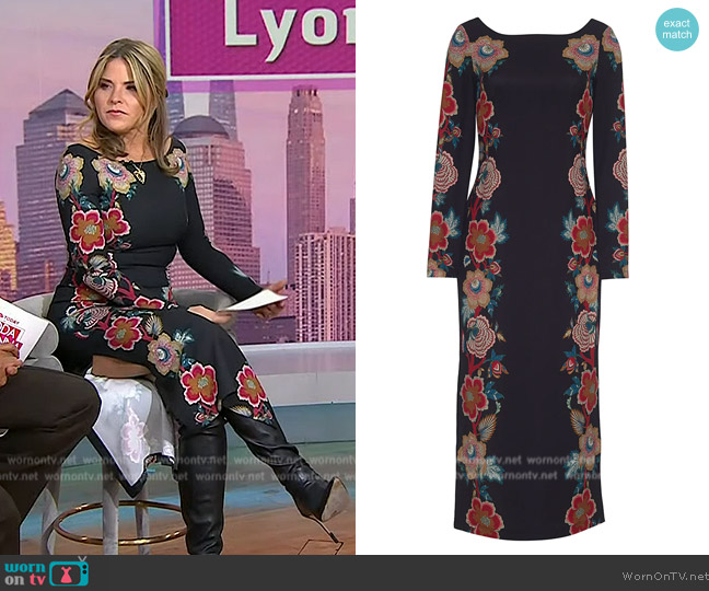 Cara Cara Jess Dress worn by Jenna Bush Hager on Today