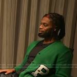 Damar Hamlin’s green cardigan on Today