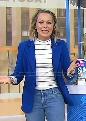 Dylan’s white striped top on Today