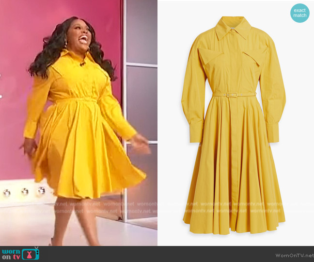 Emilia Wickstead Mercy Dress worn by Sherri Shepherd on Sherri