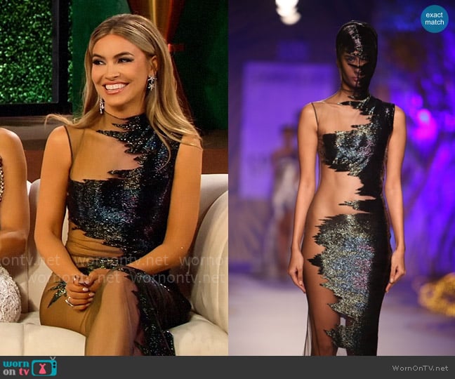 Gaurav Gupta 2013 Couture Collection worn by Chrishell Stause on Selling Sunset