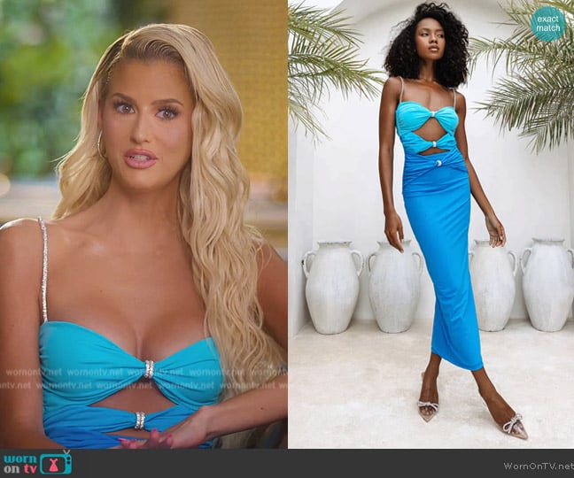 Eliya The Label Zora Dress worn by Emma Hernan on Selling Sunset