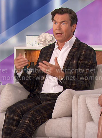 Jerry’s plaid suit on The Talk
