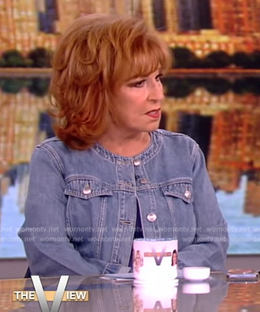 Joy’s denim jacket on The View
