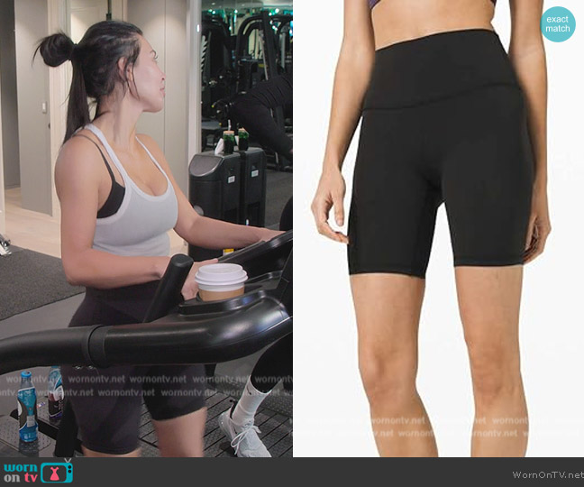 Lululemon Athletica Align High-Rise Short worn by Kim Kardashian (Kim Kardashian) on The Kardashians