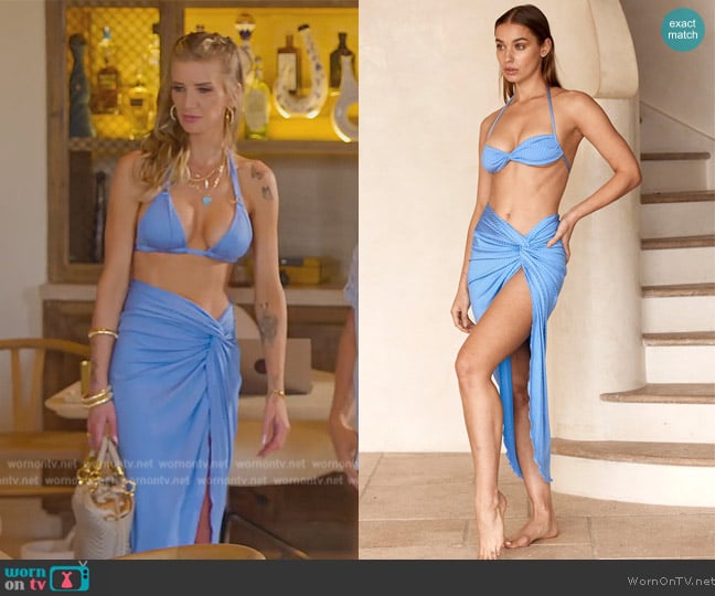Monday Swimwear Palma Top worn by Nicole Young on Selling Sunset