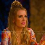 Nicole’s floral dress in Cabo on Selling Sunset