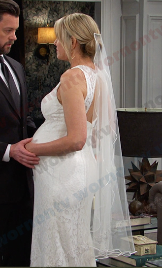 Nicole’s wedding dress on Days of our Lives