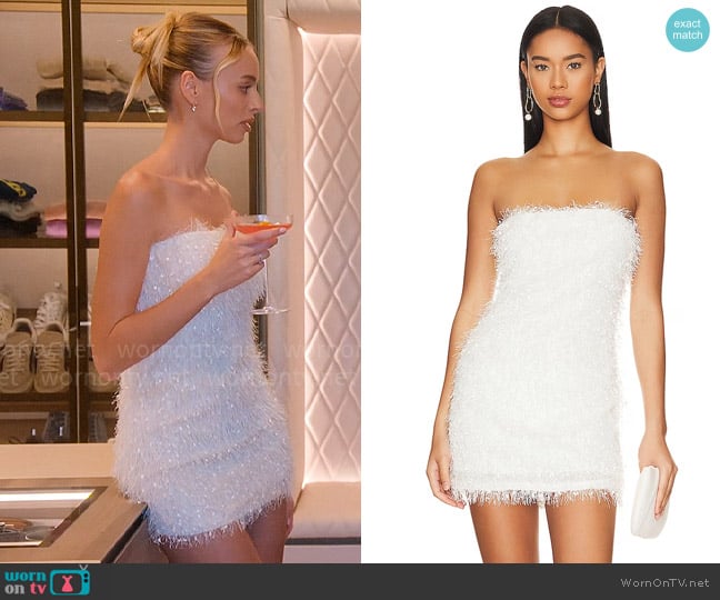 Show Me Your Mumu Alex Tube Dress worn by Marie-Lou Nurk on Selling Sunset
