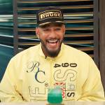 Swizz Beatz’s yellow printed sweater by Access Hollywood on Access Hollywood