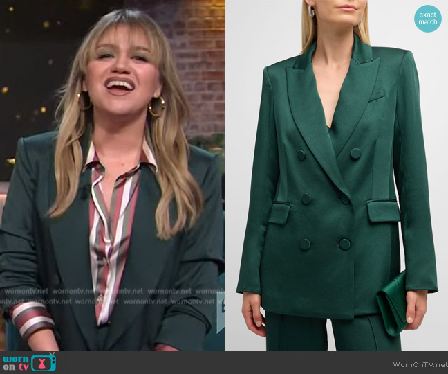 Veronica Beard Roche Dickey Jacket worn by Kelly Clarkson on The Kelly Clarkson Show