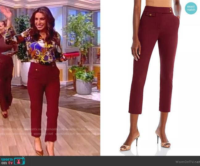 Veronica Beard Renzo Pants worn by Alyssa Farah Griffin on The View