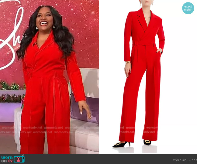 A.L.C. Tatum Jumpsuit worn by Sherri Shepherd on Sherri