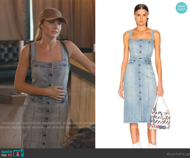 Grlfrnd Petra Slim Midi worn by Taylor Ann Green on Southern Charm