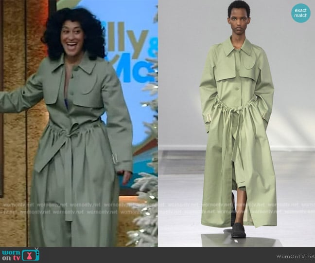 JW Anderson S/S 24 Collection worn by Tracee Ellis Ross on Live with Kelly and Mark
