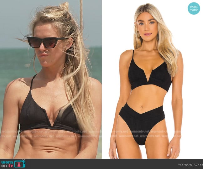 L*Space Siren Bikini Top worn by Olivia Flowers on Southern Charm