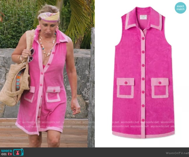 The Atlantic Pacific X Lake Darcy Terry Dress worn by Sonja Morgan on The Real Housewives Ultimate Girls Trip