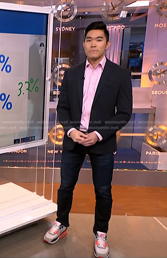 Brian Cheung’s sneakers on NBC News Daily