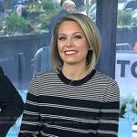Dylan’s black and white striped sweater on Today