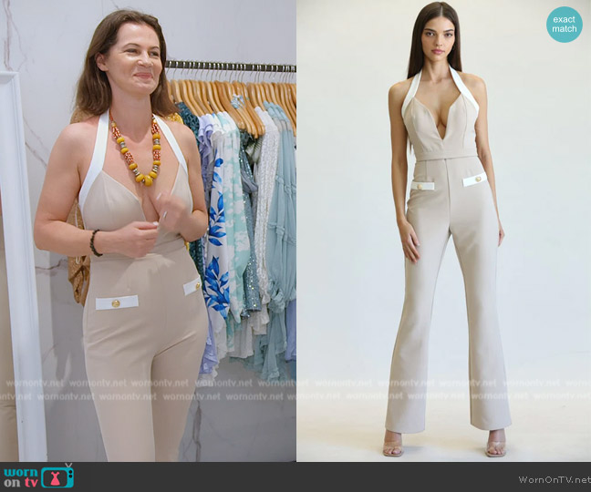 Bohemian Boutique Miami Daniela Jumpsuit worn by Julia Lemigova (Julia Lemigova) on The Real Housewives of Miami