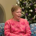 Jill’s pink heart sweater on Today