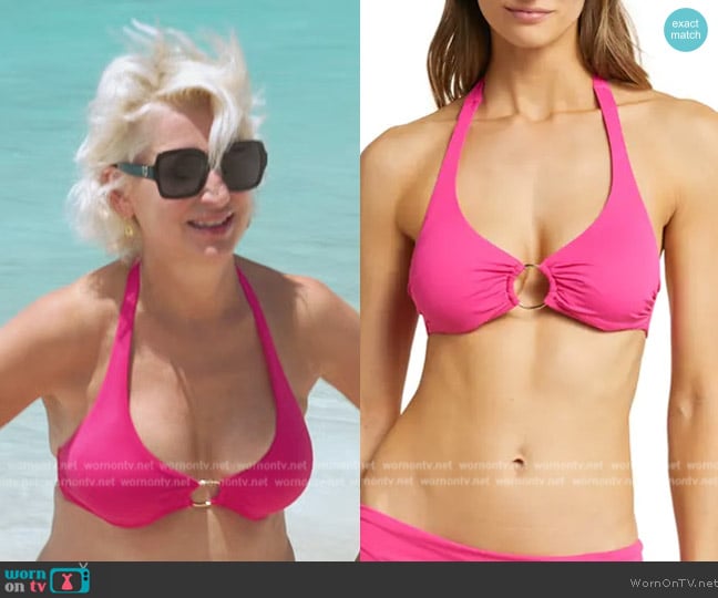 Melissa Odabash Brussels Underwire Bikini Top worn by Dorinda Medley on The Real Housewives Ultimate Girls Trip