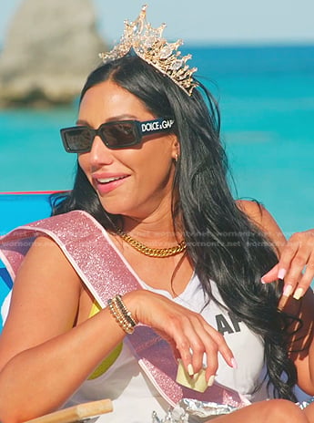 Monica’s black sunglasses on The Real Housewives of Salt Lake City