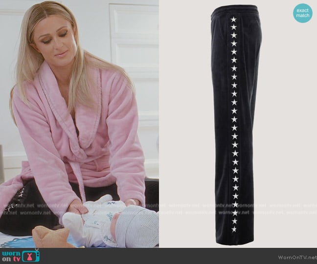 Paris Hilton Tracksuits Track Star Pants worn by Paris Hilton on Paris in Love