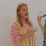 Sonja’s striped maxi dress on The Real Housewives Ultimate Girls Trip
