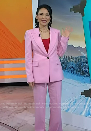 Vicky’s pink blazer on Today