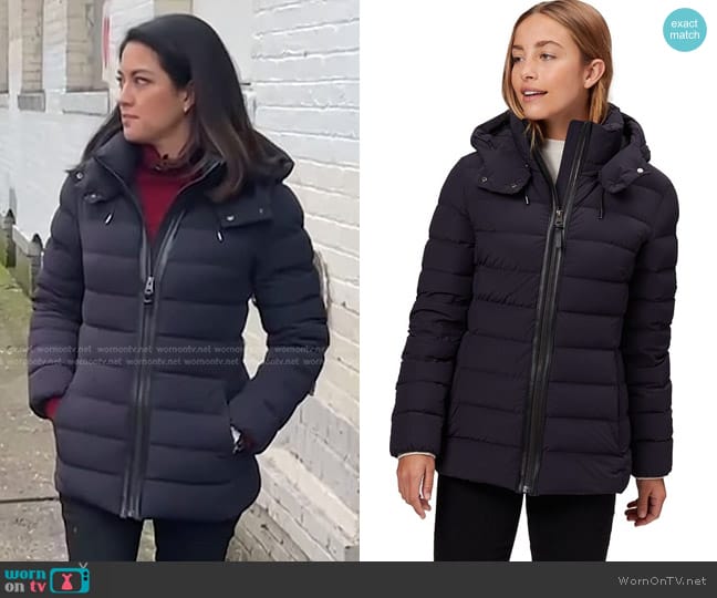 Mackage Jazmin Down Jacket worn by Valerie Castro on NBC News Daily