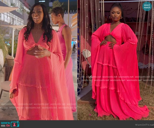 Atelier Ndigo Hadi Dress worn by Guerdy Abraira (Guerdy Abraira) on The Real Housewives of Miami