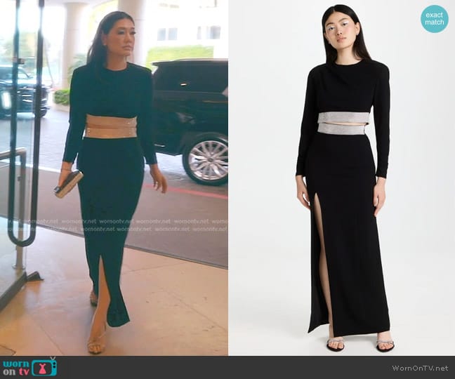 Cinq a Sept Odelle Top worn by Crystal Kung Minkoff on The Real Housewives of Beverly Hills