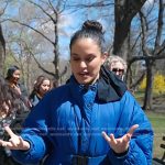 Donna’s blue belted puffer jacket on Today